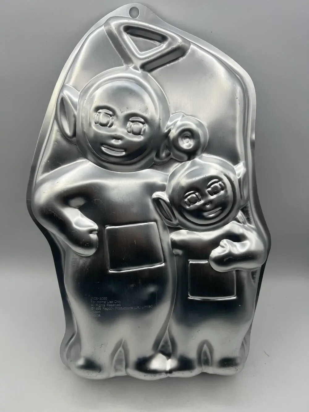 Vintage Teletubbies Cake Pan Wilton 1999 Aluminum Baking Mold Kids Party